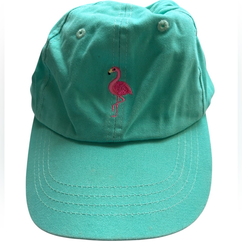 Dad Hat with Pink Flamingo Design 🦩